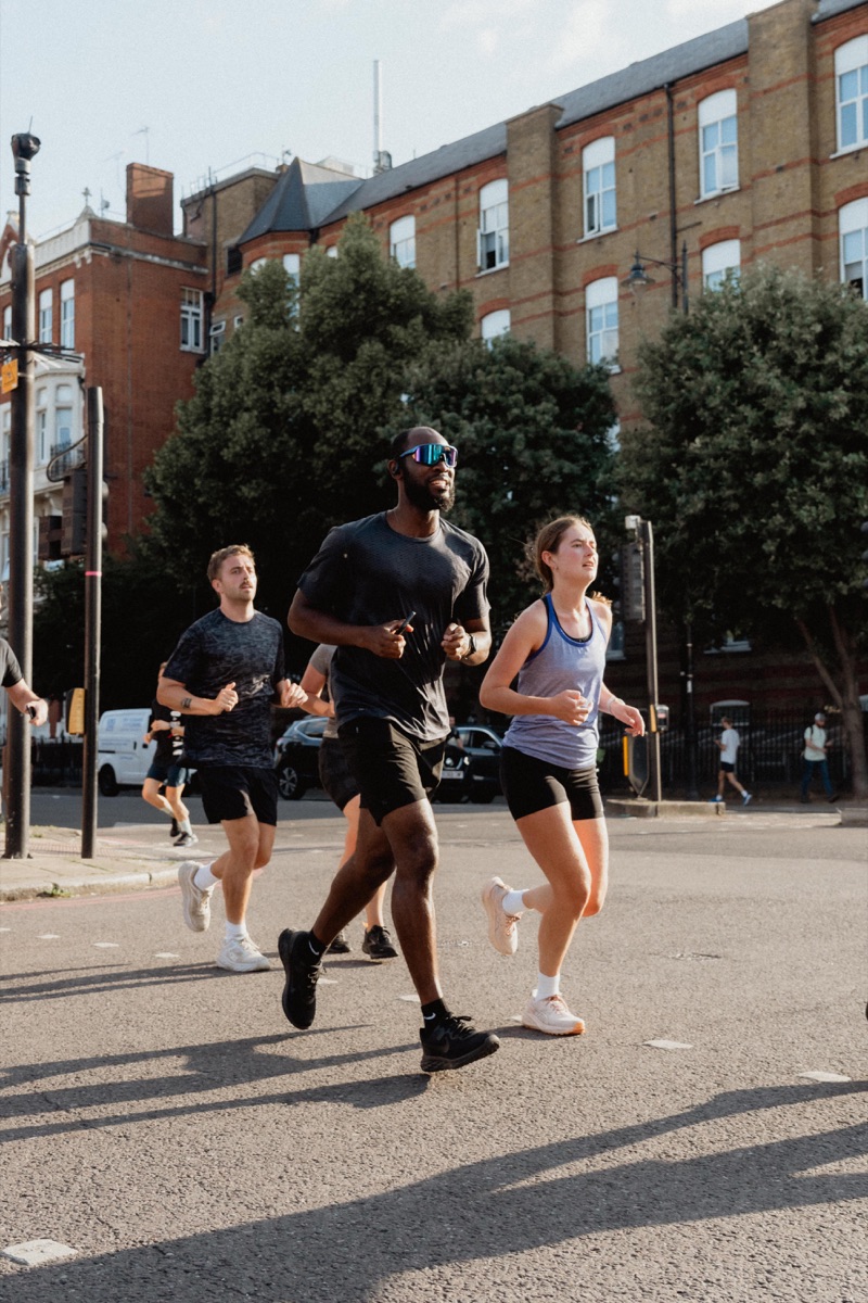 Run club meeting up in the morning